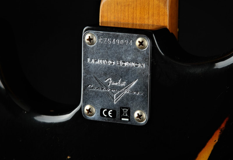 Limited Edition Dual-Mag II Strat Relic neck plate
