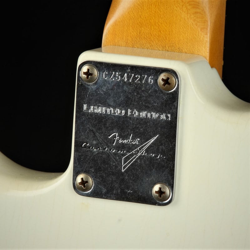 Limited Edition '62/'63 Stratocaster Journeyman Relic neck plate