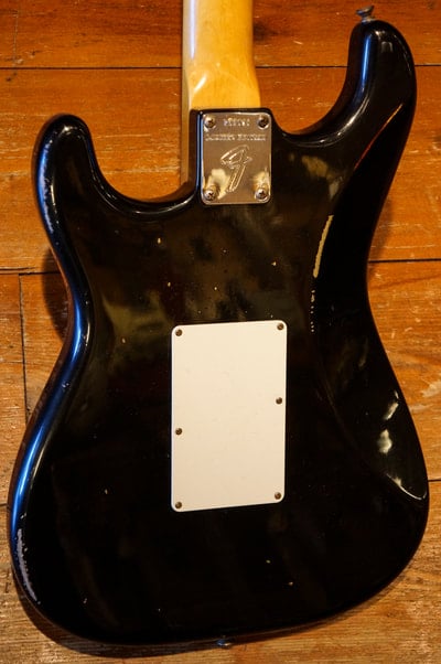 Limited Edition 1969 Relic Stratocaster body back