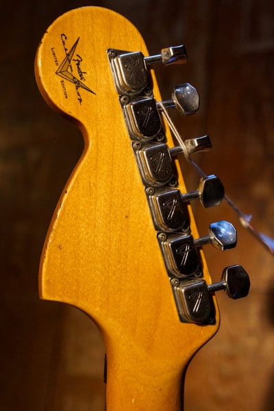 Limited Edition 1969 Relic Stratocaster headstock back