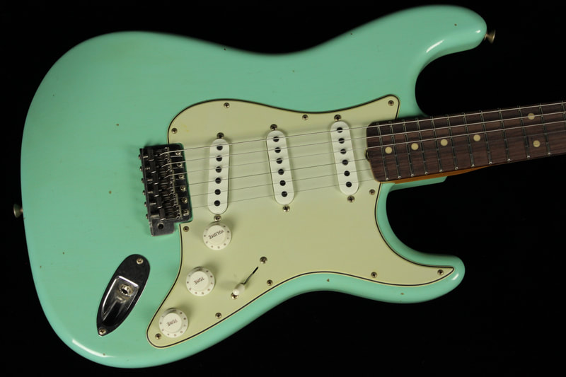 61 Journeyman Relic stratocaster Body front