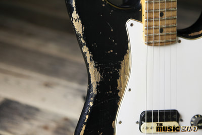 Jason Smith Masterbuilt Garage Mod Stratocaster detail