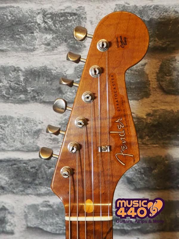 Limited Tomatillo Roasted Strat Relic headstock