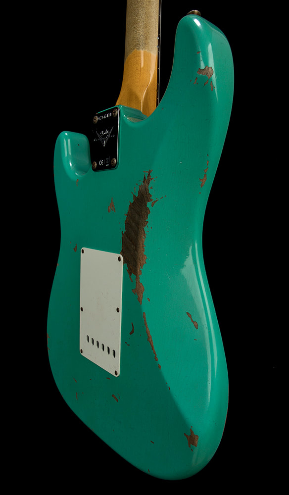 Time Machine '67 Stratocaster Heavy Relic body back side