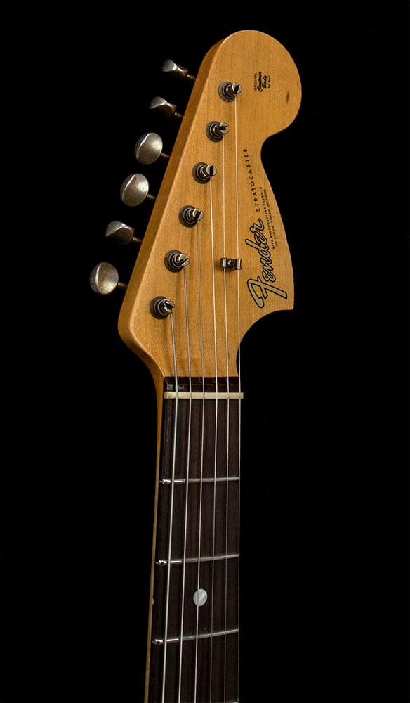 Time Machine '67 Stratocaster Heavy Relic headstock