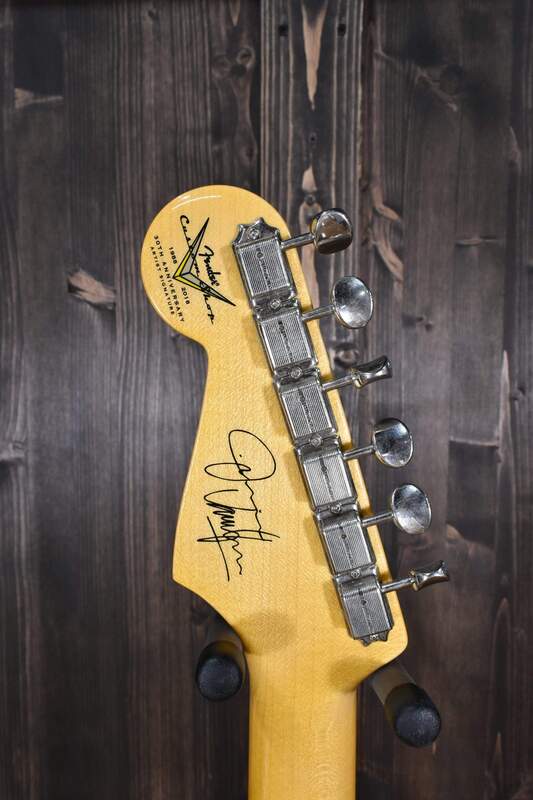 Jimmie Vaughan stratocaster Headstock Back