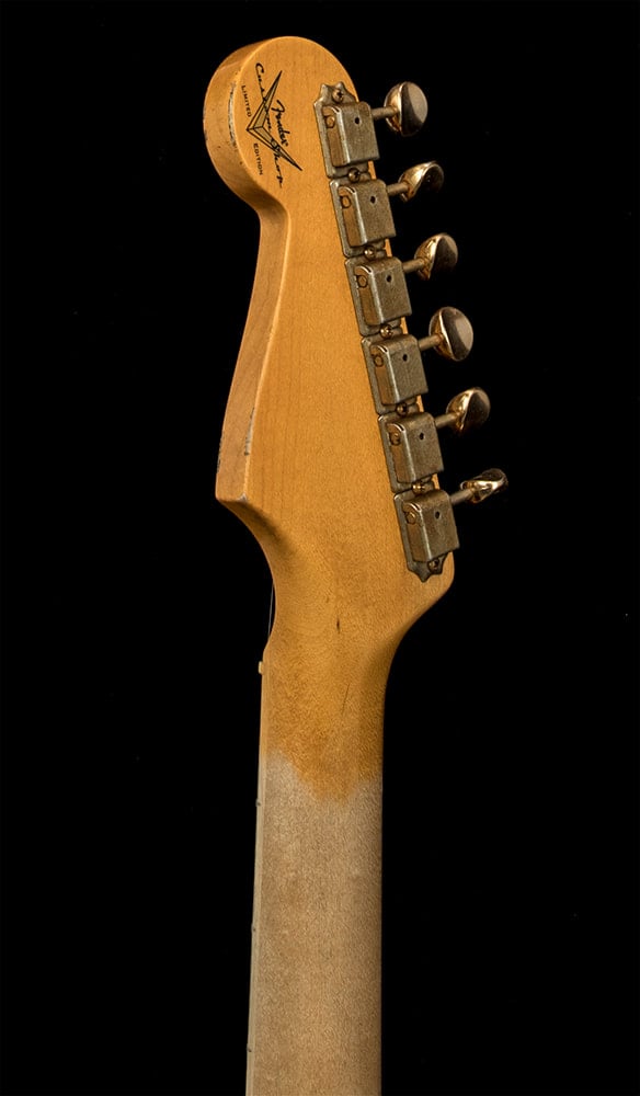 Limited '62 Bone Tone Stratocaster Journeyman Relic headstock back