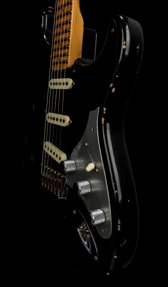 Limited Ancho Poblano II Stratocaster body side