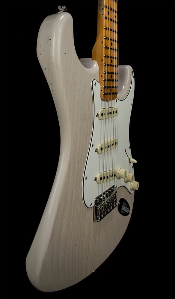Postmodern Stratocaster Journeyman Relic with Closet Classic Hardware body side