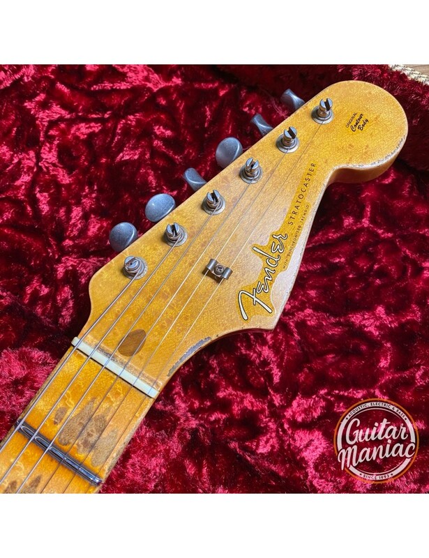 LTD Tomatillo Stratocaster III Relic Headstock front