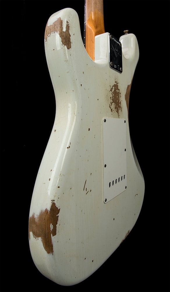 1959 stratocaster heavy relic body back side