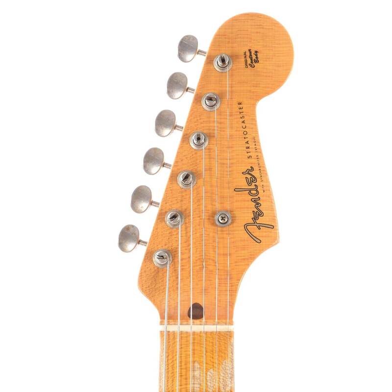 1955 stratocaster Headstock front