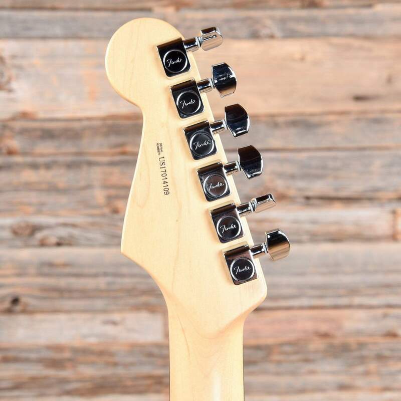 American Pro Stratocaster Ebony Fingerboard '50s Burst Headstock Back