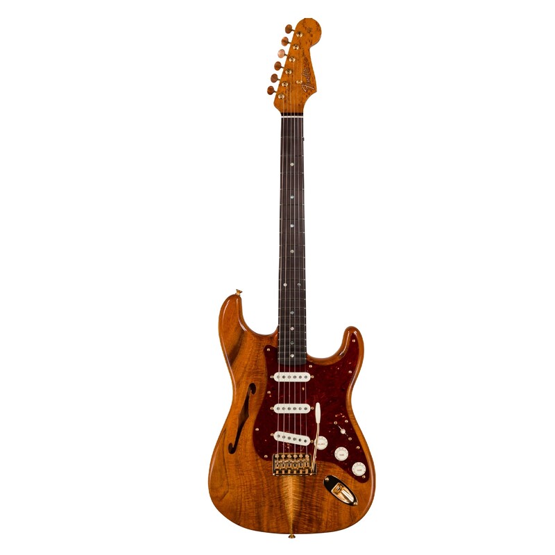 Artisan Koa Stratocaster Thinline front