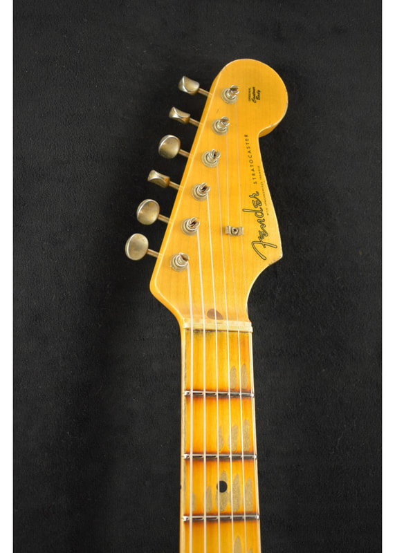 1957 Stratocaster Relic Headstock front