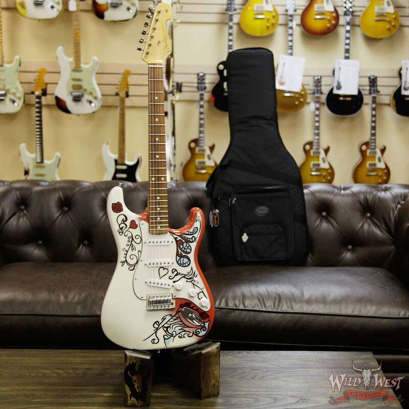 Hendrix Monterey Strat Mexico with gig bag