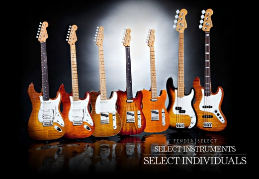 2012 - Fender Select Series Advert