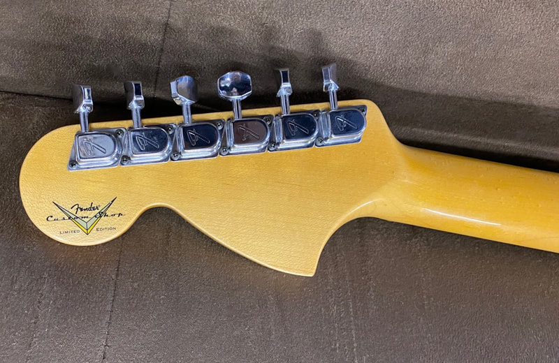 1968 Stratocaster Relic Headstock Back
