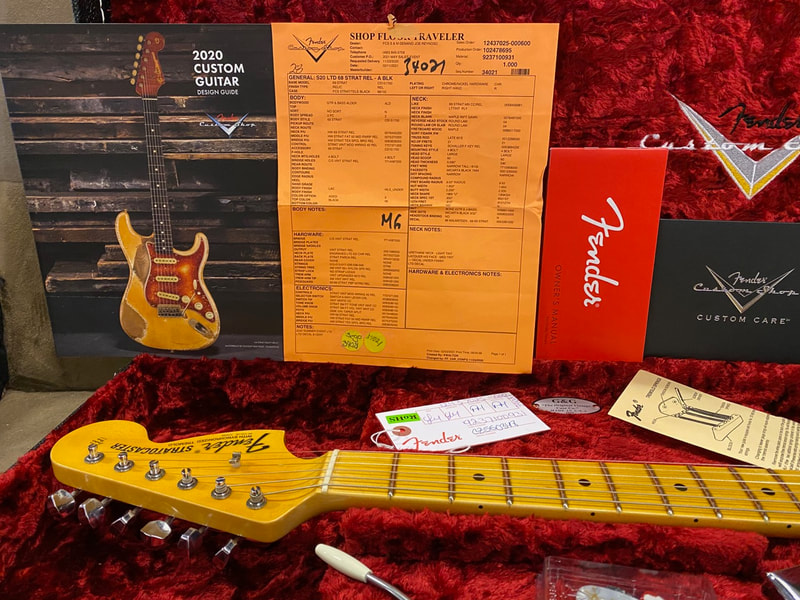 1968 Stratocaster Relic Fretboard