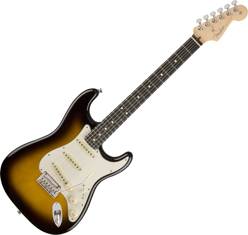 American Pro Stratocaster Ebony Fingerboard '50s Burst front
