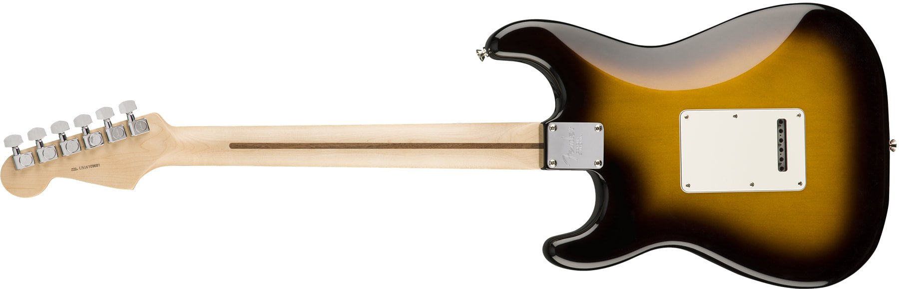 American Pro Stratocaster Ebony Fingerboard '50s Burst Back