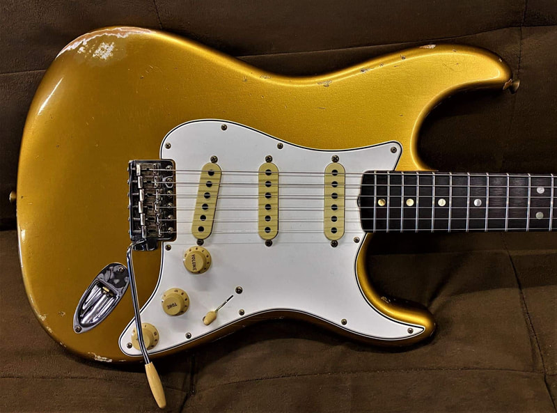 1964 relic stratocaster Body front