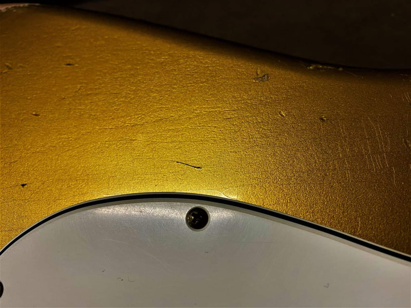 1964 relic stratocaster Detail