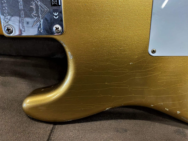 1964 relic stratocaster Detail