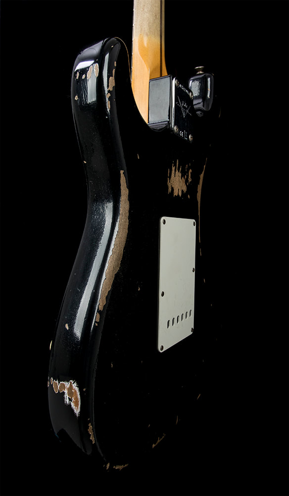 1959 stratocaster heavy relic body side back