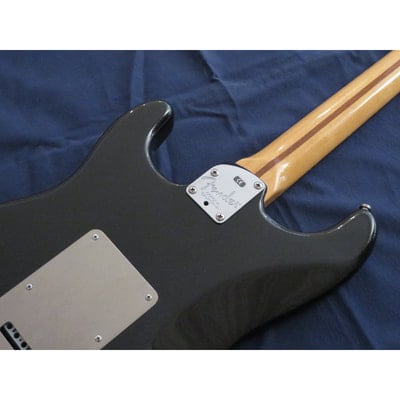 Black Pearl American Deluxe Stratocaster Neck Plate