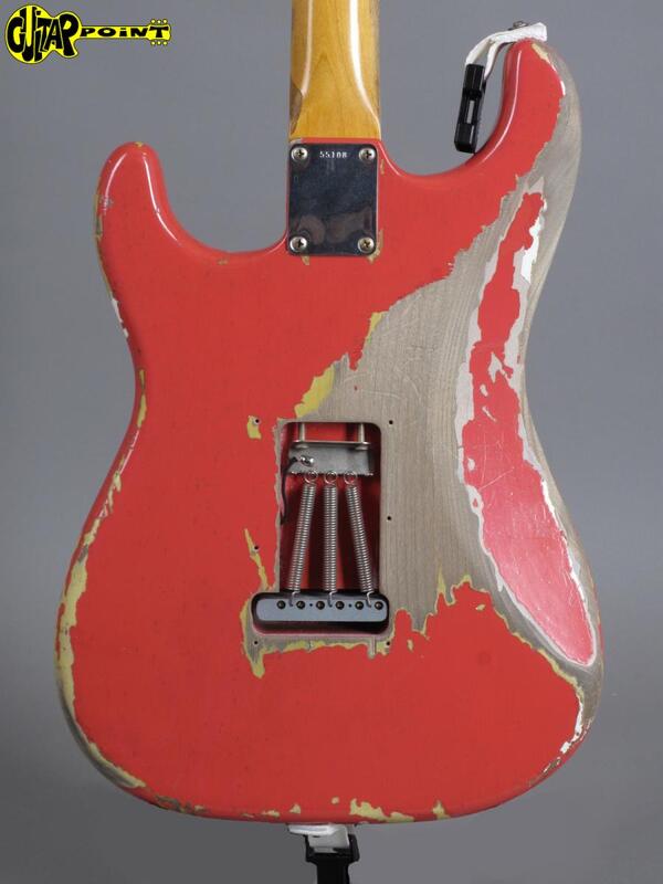 Gary Moore Stratocaster body back