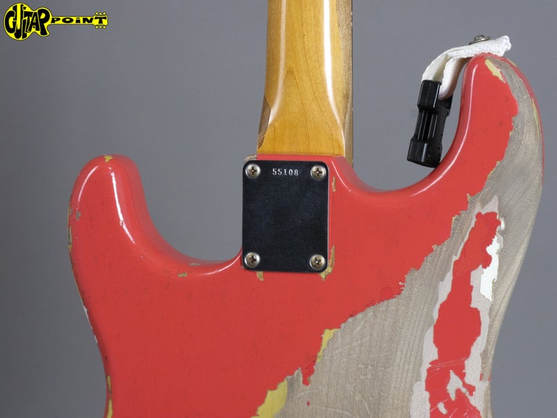 Gary Moore Stratocaster neck plate