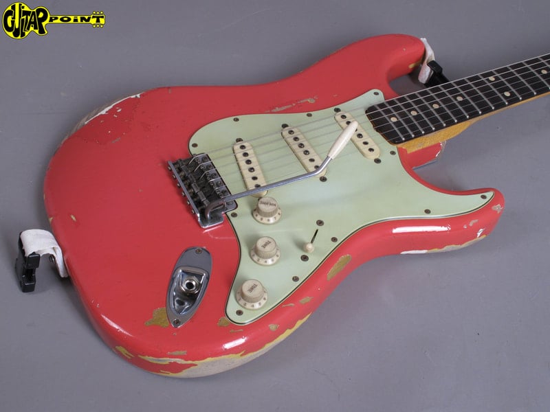 Gary Moore Stratocaster body side
