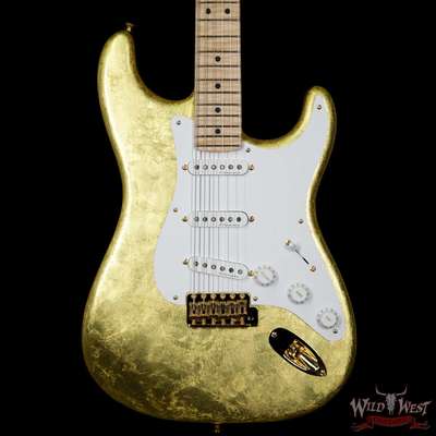 Clapton gold leaf Stratocaster Body front