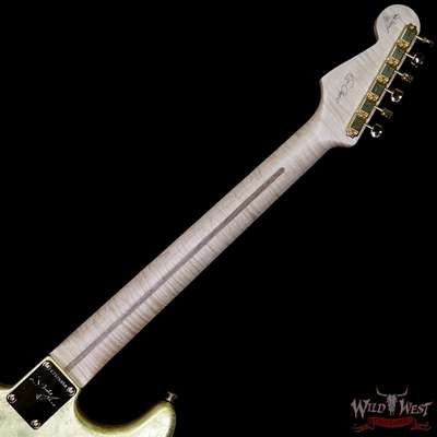 Clapton gold leaf Stratocaster Neck