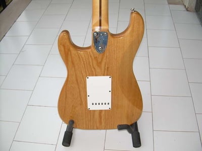 Classic '70s Stratocaster body back
