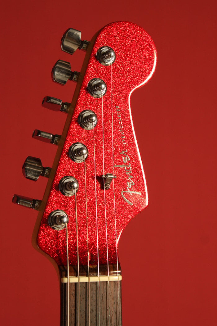 FSR Mars Music American Stratocaster Sparkle headstock