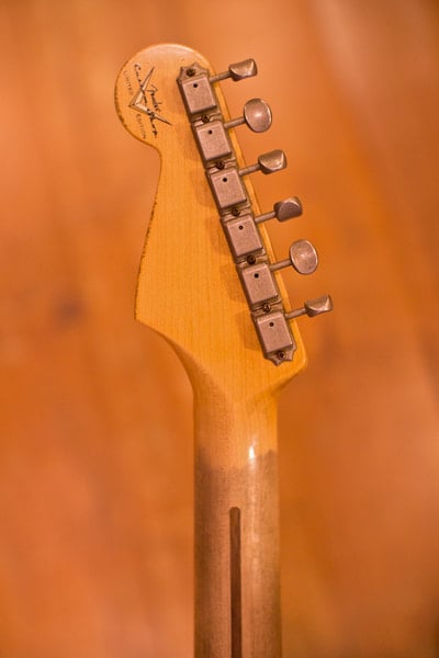 '57 Heavy Relic Stratocaster headstock back