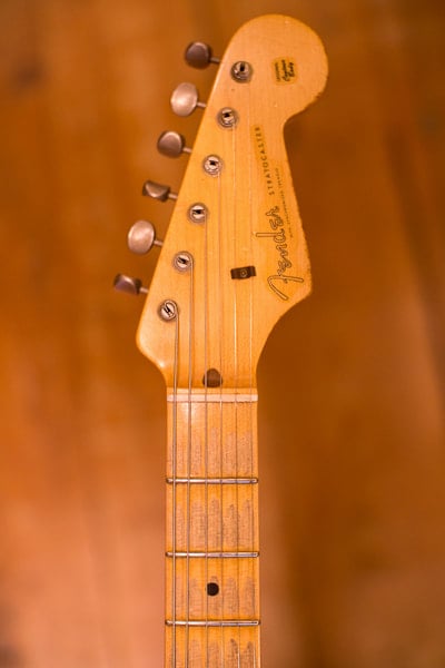 '57 Heavy Relic Stratocaster headstock