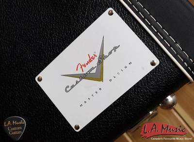 John Cruz Master Design 1963 Relic Stratocaster case logo