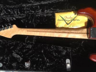 2014 Custom Deluxe Stratocaster neck