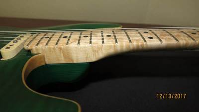 Carved Top Stratocaster Fretboard