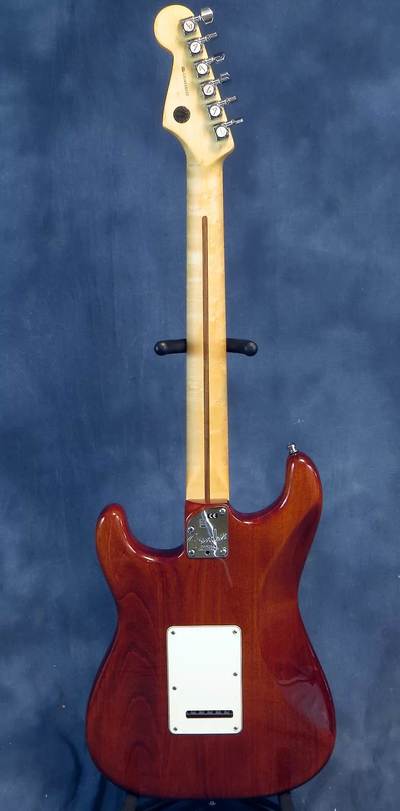 Fender Select Stratocaster Exotic Maple Quilt Back