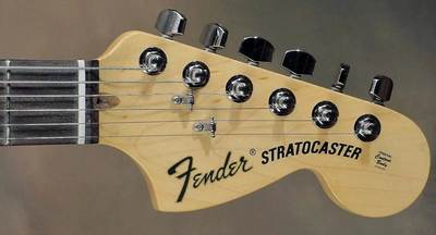 Highway One Stratocaster HSS Headstock front
