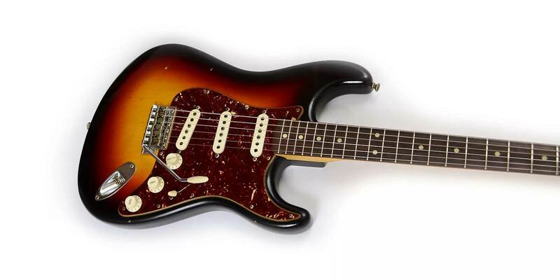 Limited 1962 Stratocaster Journeyman Relic 3-Tone Sunburst body