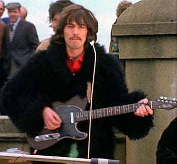 George Harrison durante il 