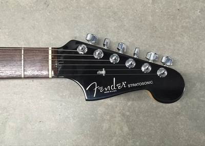 
Strat-O-Sonic Headstock front