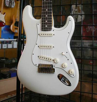 Jeff Beck stratocaster Body front