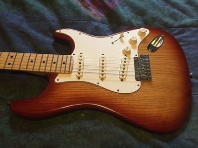 American Standard Stratocaster Body front
