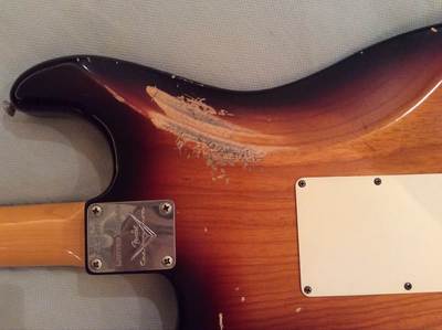 Limited 1964 Stratocaster Relic belly cut